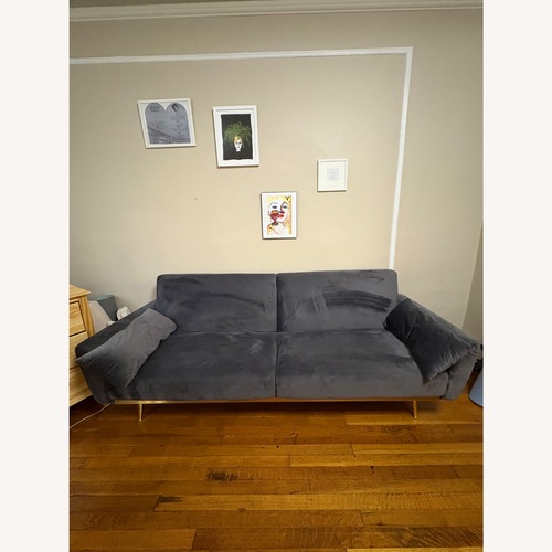 Used Gray Sofa Bed by East Urban Home for sale on AptDeco