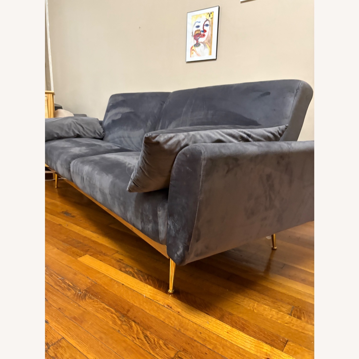 Gray Sofa Bed by East Urban Home - image-3