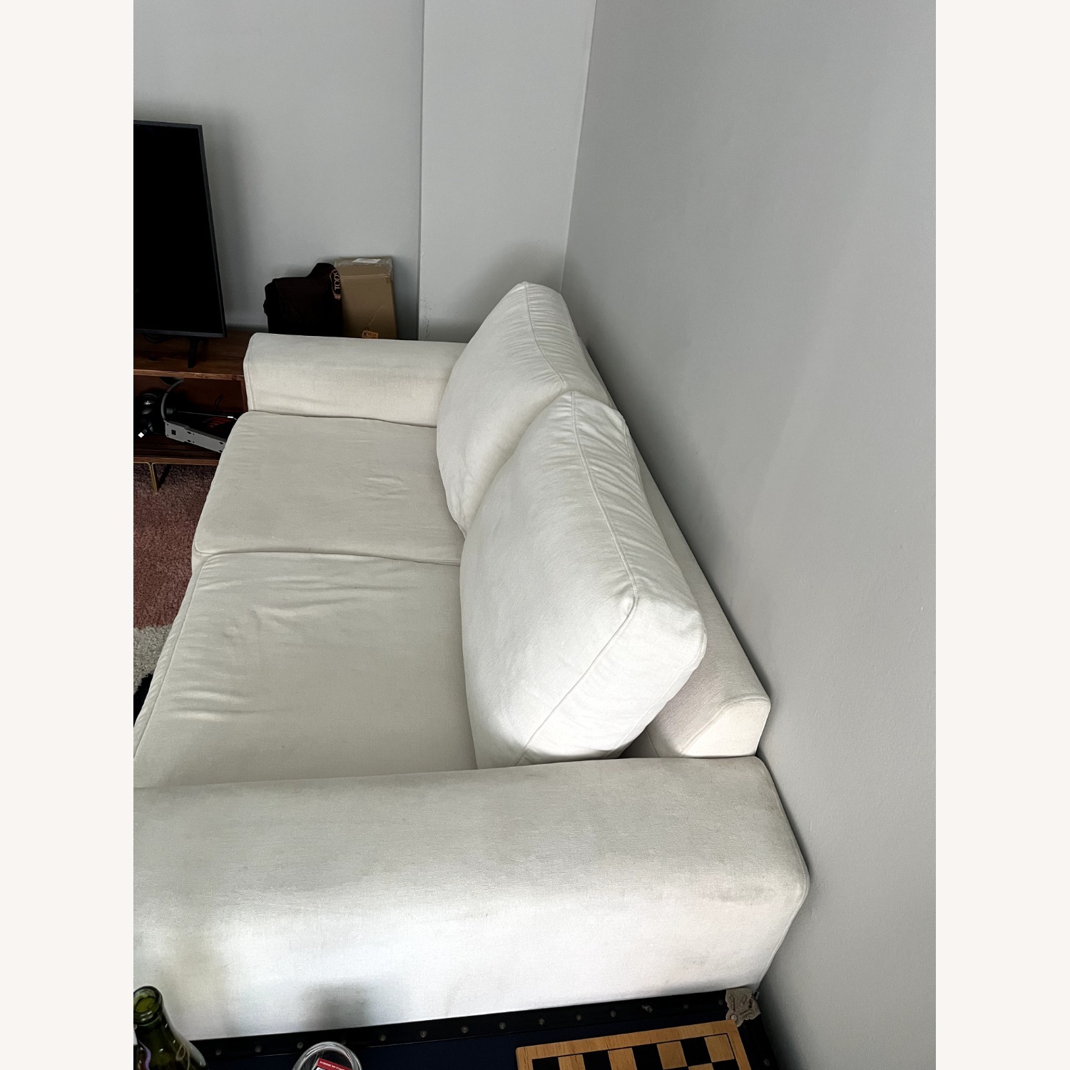 BoConcept White Sofa - image-1