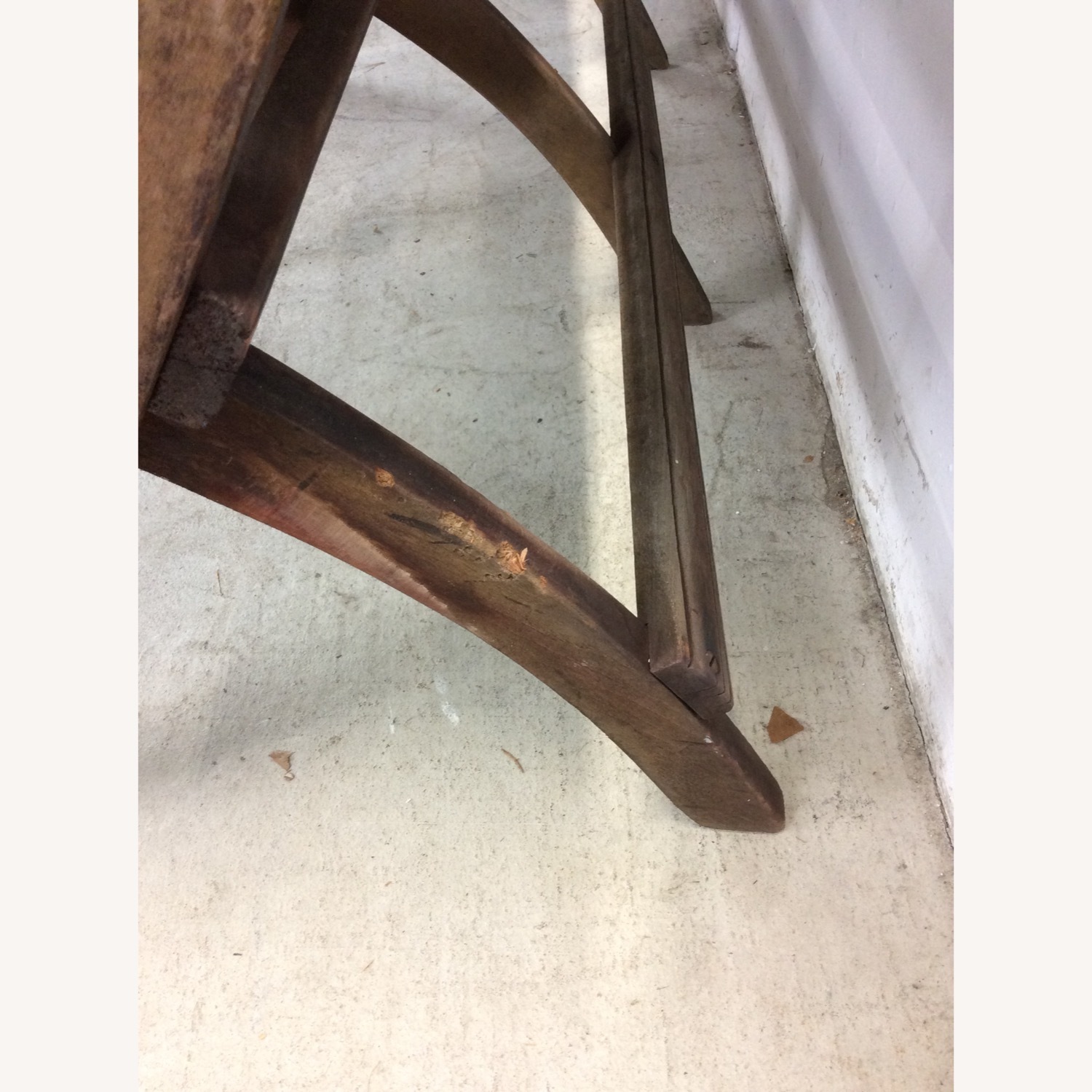 Antique Set of 4 Folding Theater Seats - image-13