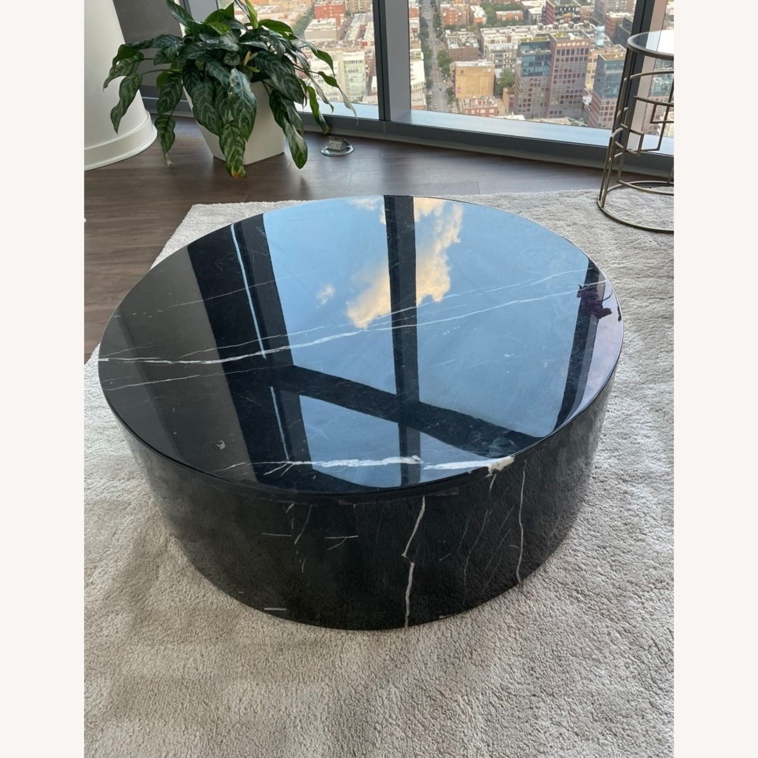 Monolith Drum Coffee Table - image-1