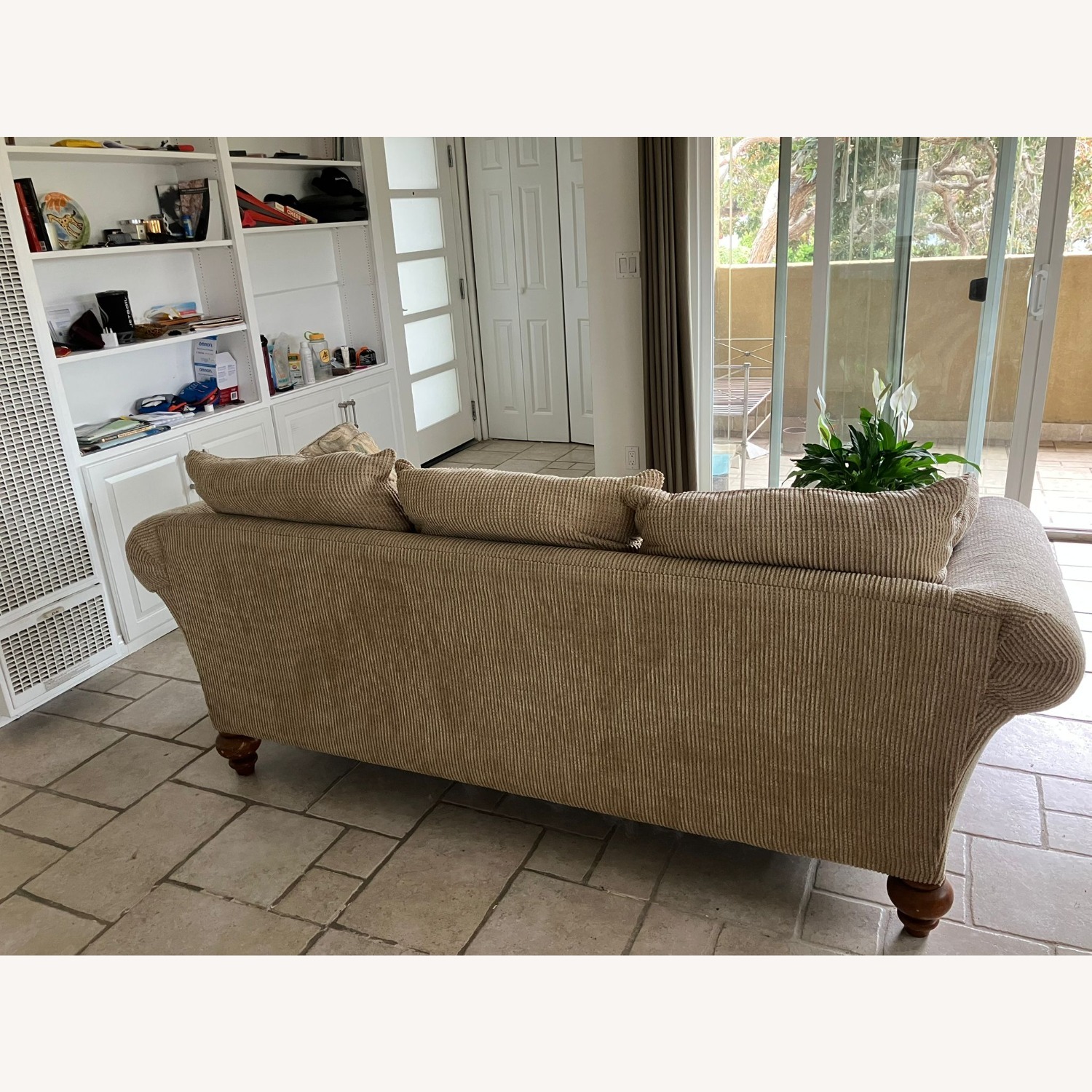 Klaussner Traditional Rolled Arm Sofa - image-2