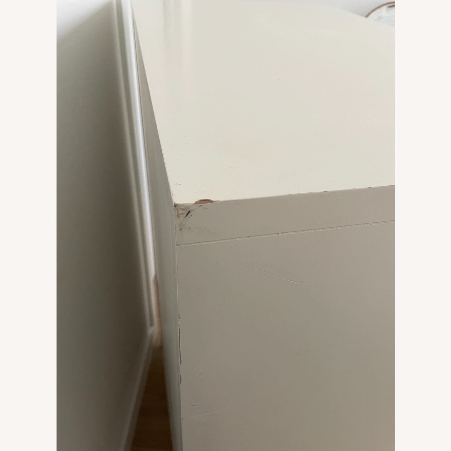 West Elm Wood Tiled 5-Drawer Dresser, White - image-5