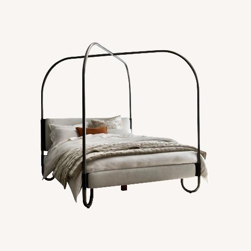 Used Crate & Barrel Gracia Canopy Bed for sale on AptDeco