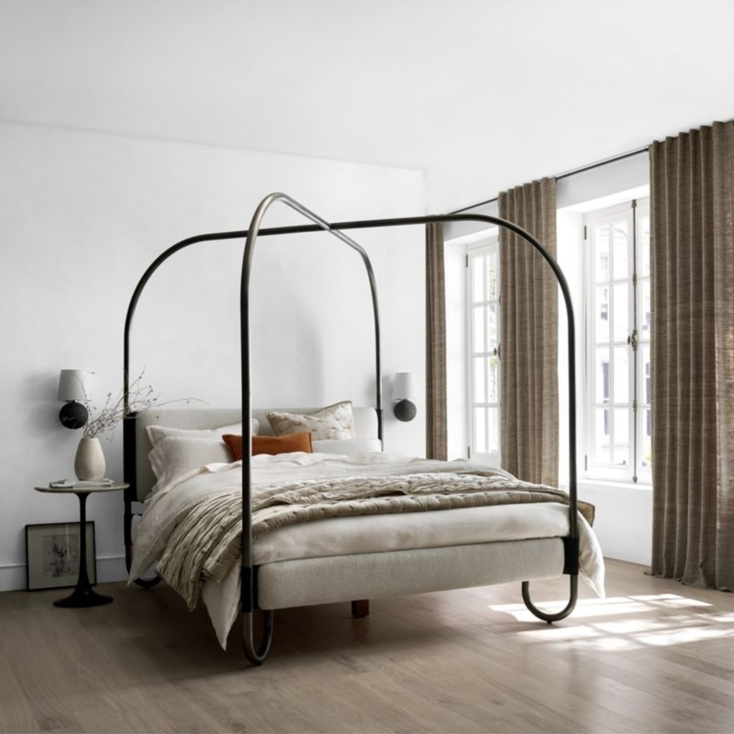 Crate & Barrel Gracia Canopy Bed - image-6