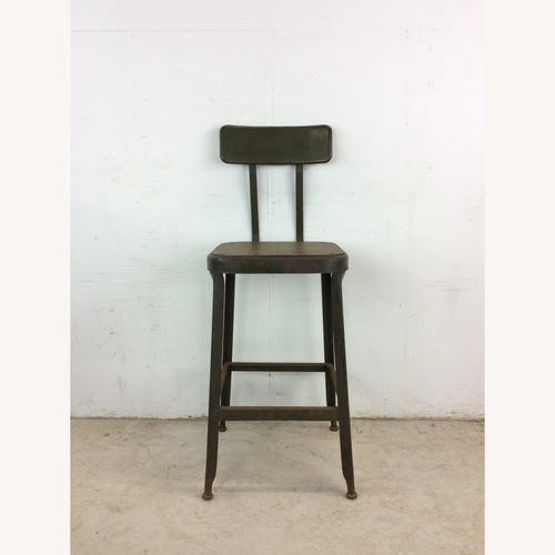 Used Mid Century Industrial Style Stool  for sale on AptDeco