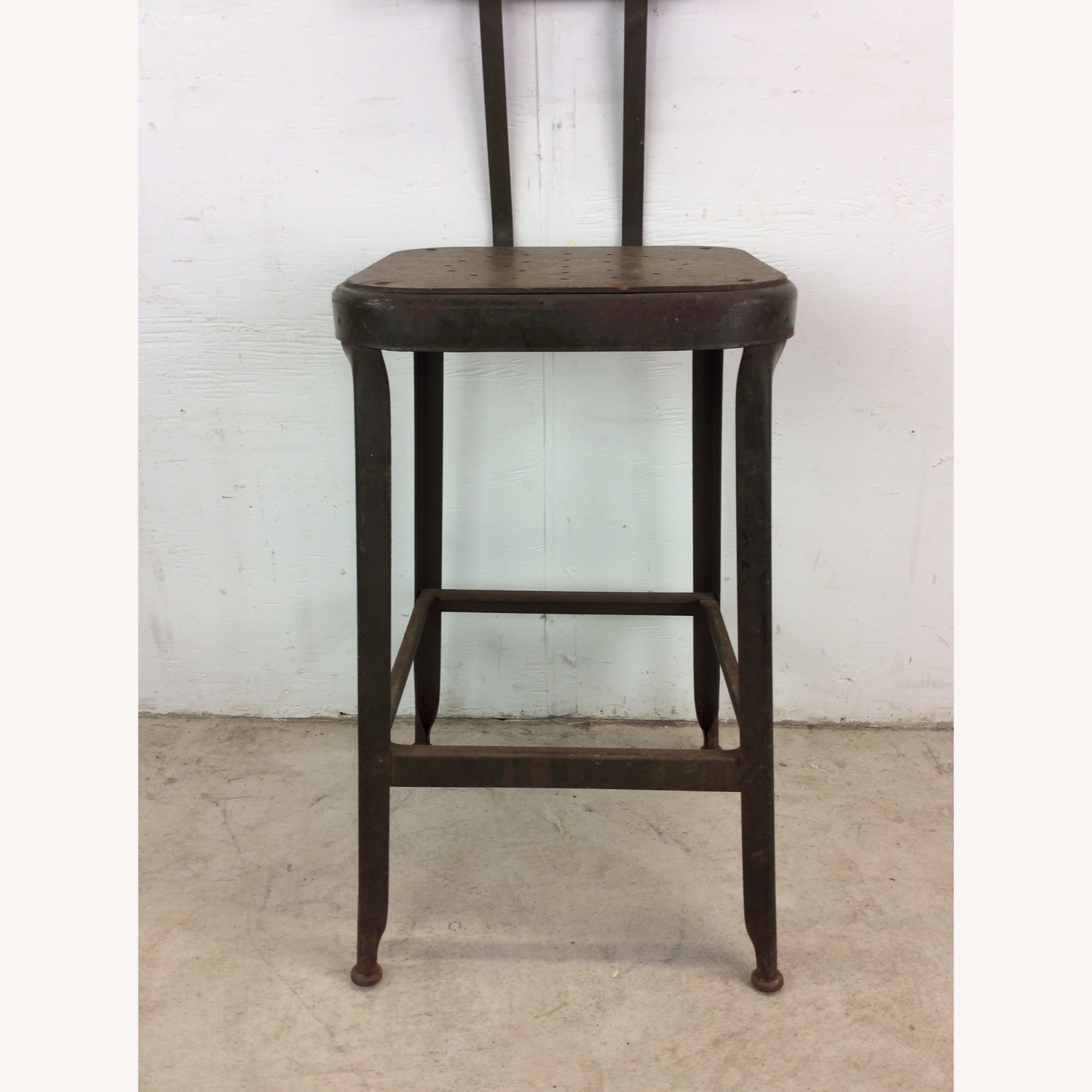 Mid Century Industrial Style Stool  - image-6