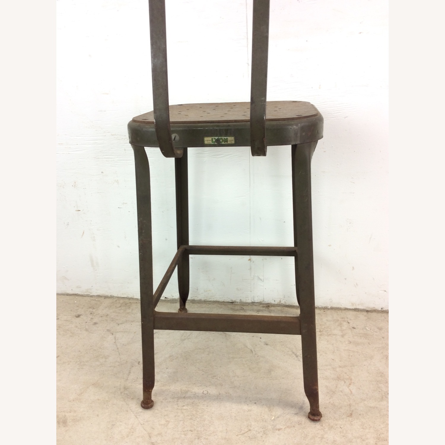 Mid Century Industrial Style Stool  - image-19