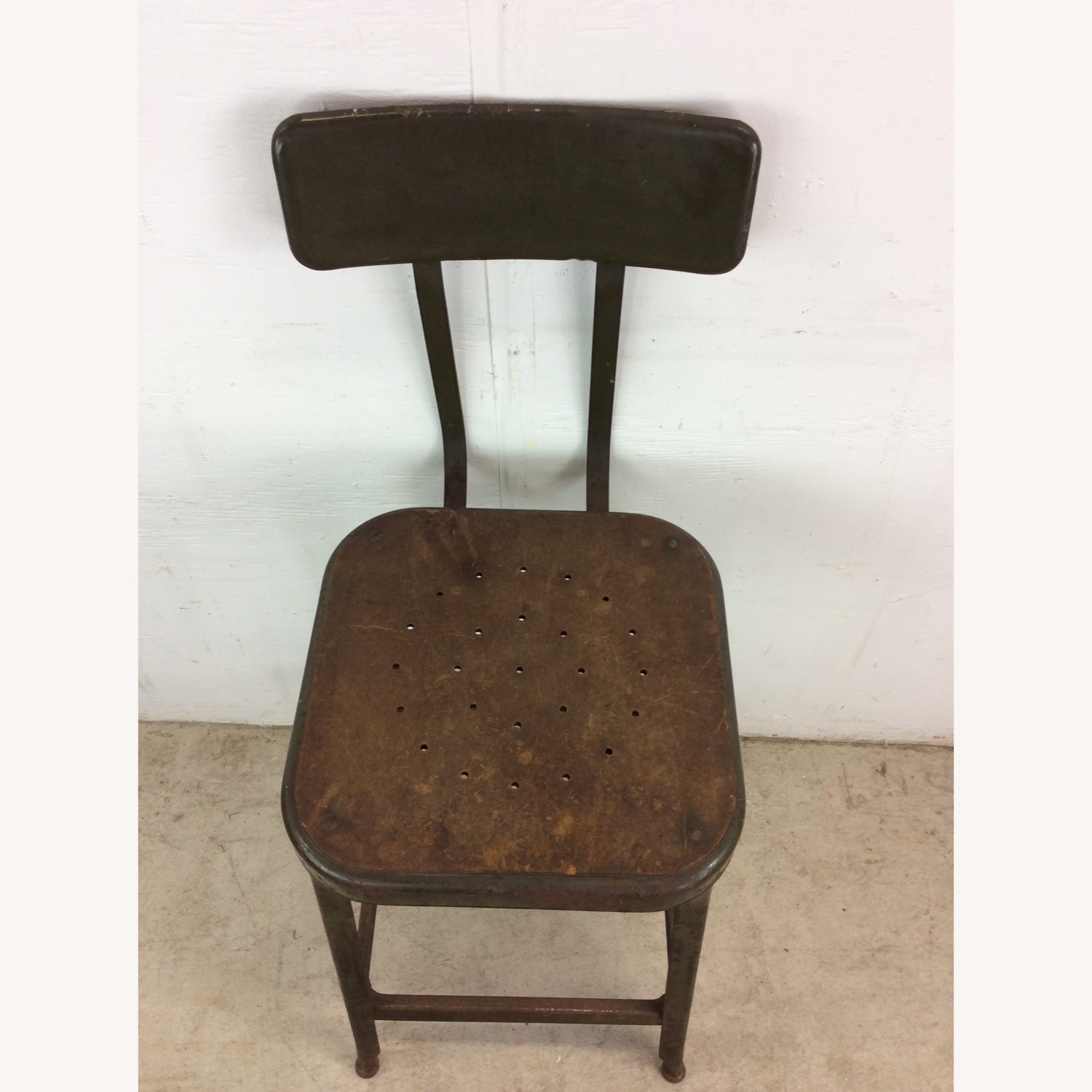 Mid Century Industrial Style Stool  - image-7