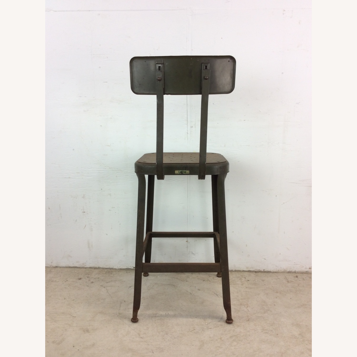 Mid Century Industrial Style Stool  - image-16