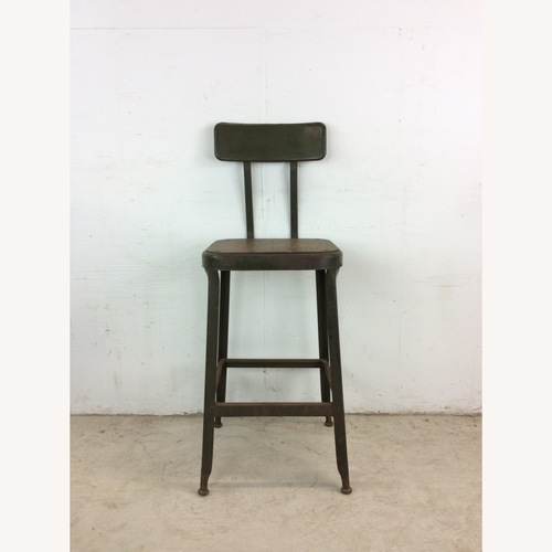 Used Mid Century Industrial Style Stool  for sale on AptDeco