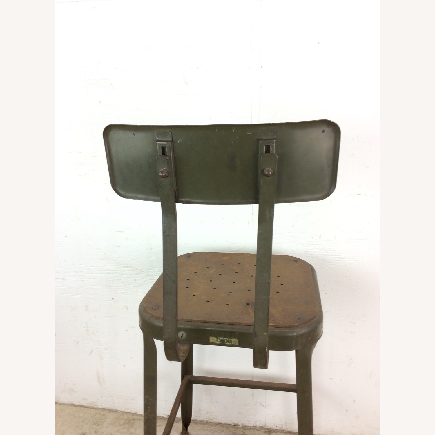 Mid Century Industrial Style Stool  - image-17