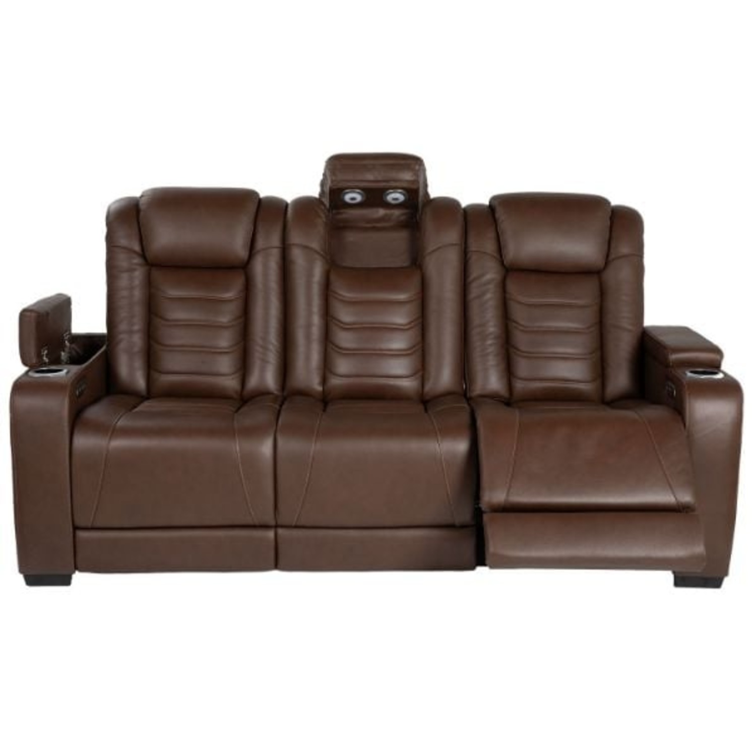 Power Recline Leather 3 Seat Sofa  - image-4