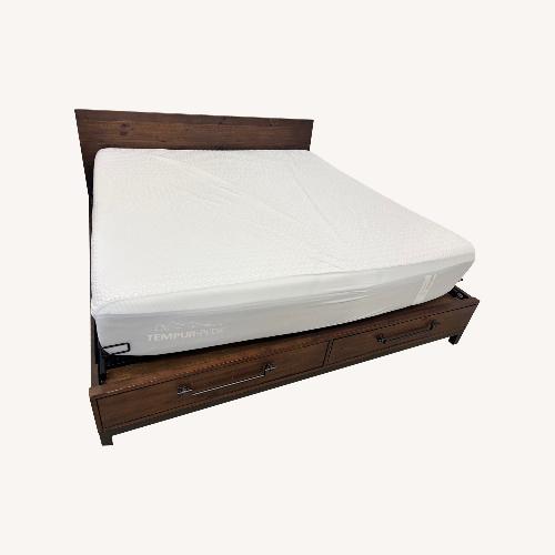 Used king Size Adjustable Bed Frame  for sale on AptDeco
