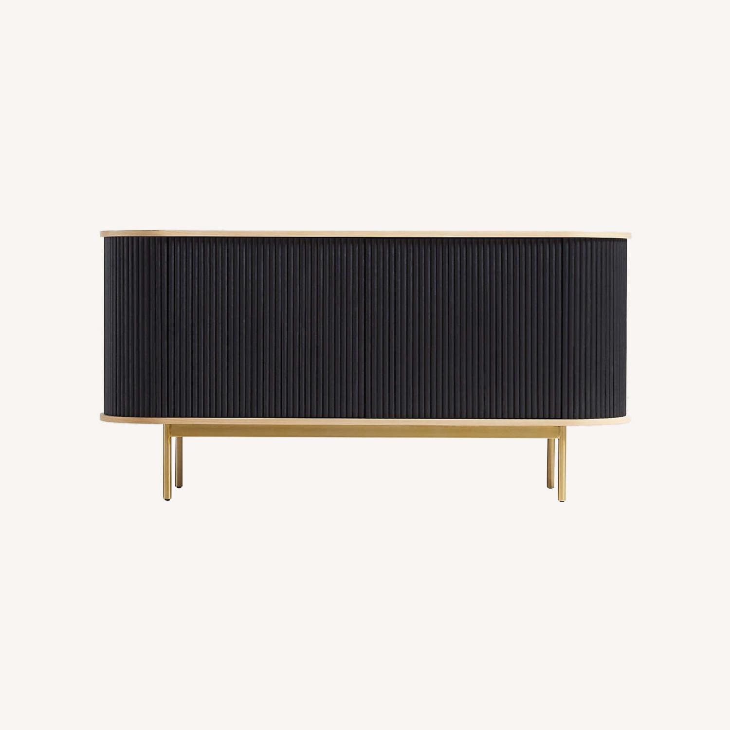 Crate & Barrel Walton Ribbed Sideboard - image-0