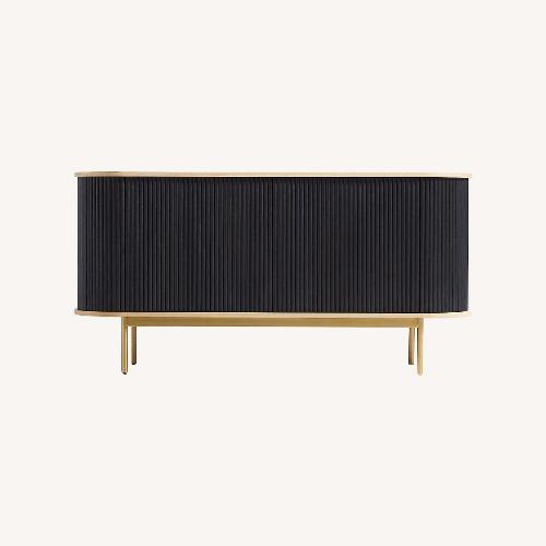 Used Crate & Barrel Walton Ribbed Sideboard for sale on AptDeco
