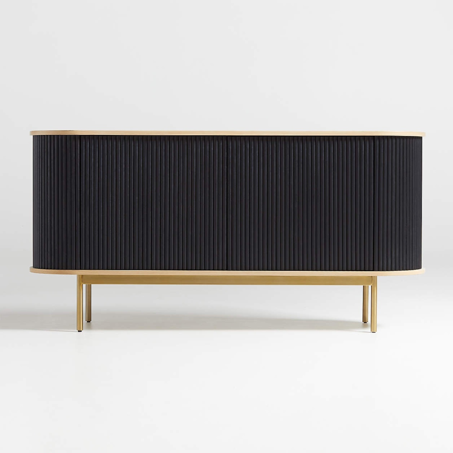 Crate & Barrel Walton Ribbed Sideboard - image-4