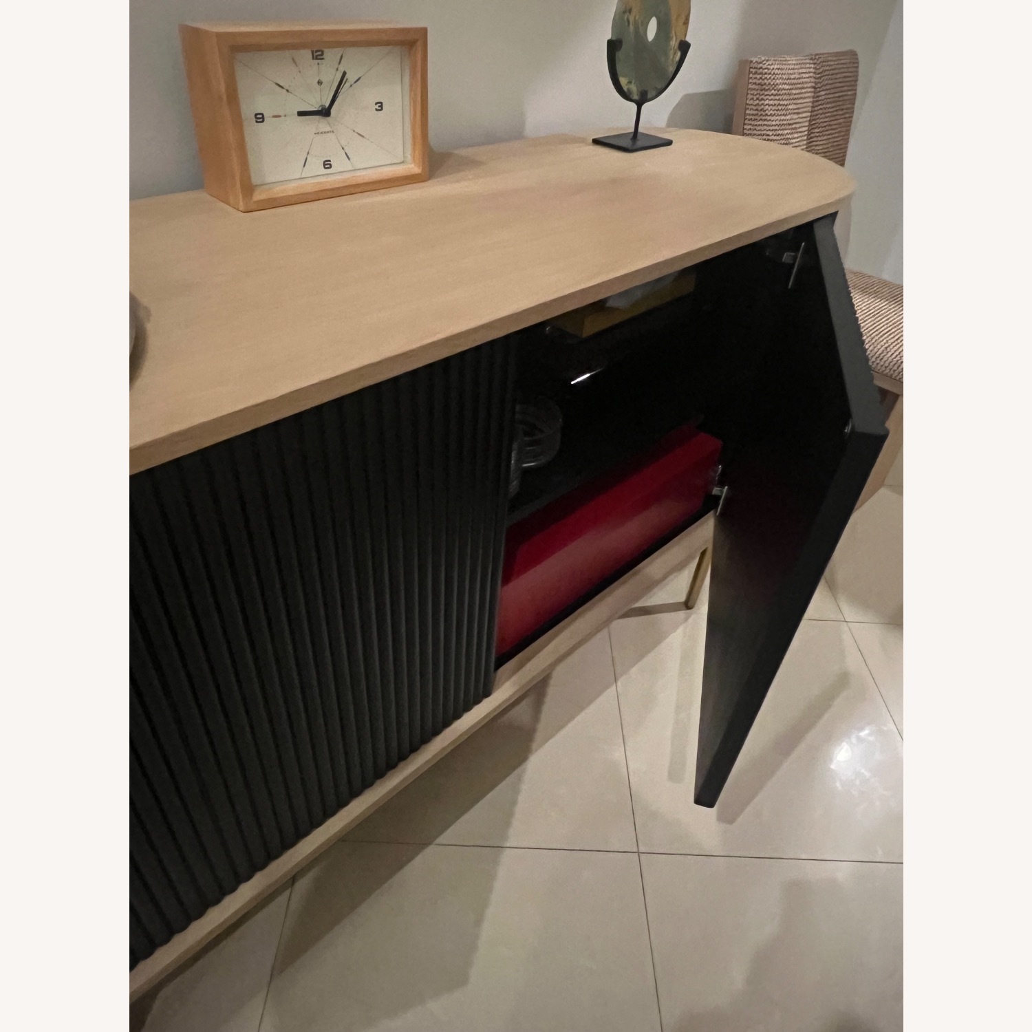 Crate & Barrel Walton Ribbed Sideboard - image-2