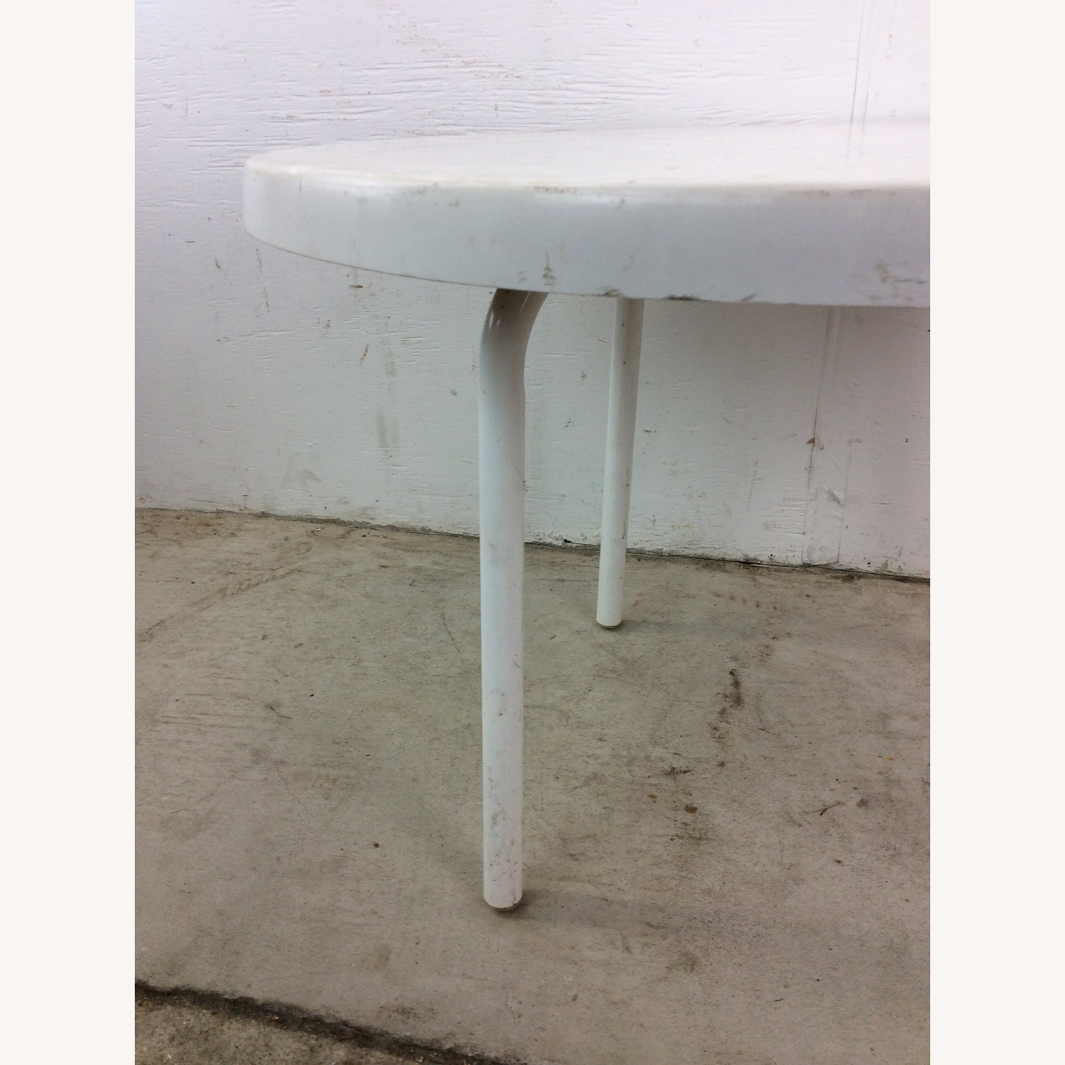 Mid Century Outdoor Patio Cocktail Table  - image-7