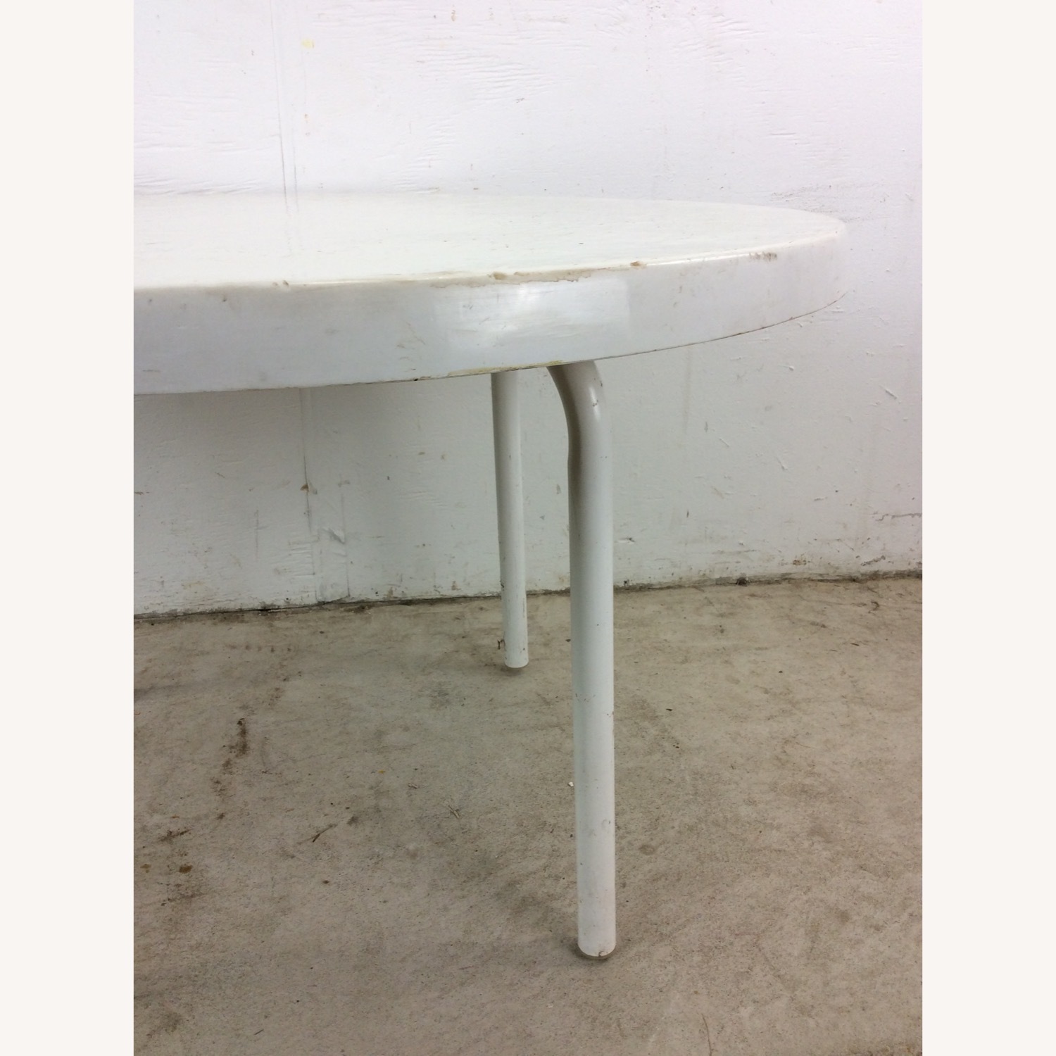 Mid Century Outdoor Patio Cocktail Table  - image-8