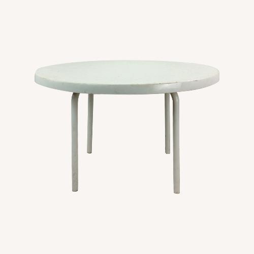 Used Mid Century Outdoor Patio Cocktail Table  for sale on AptDeco