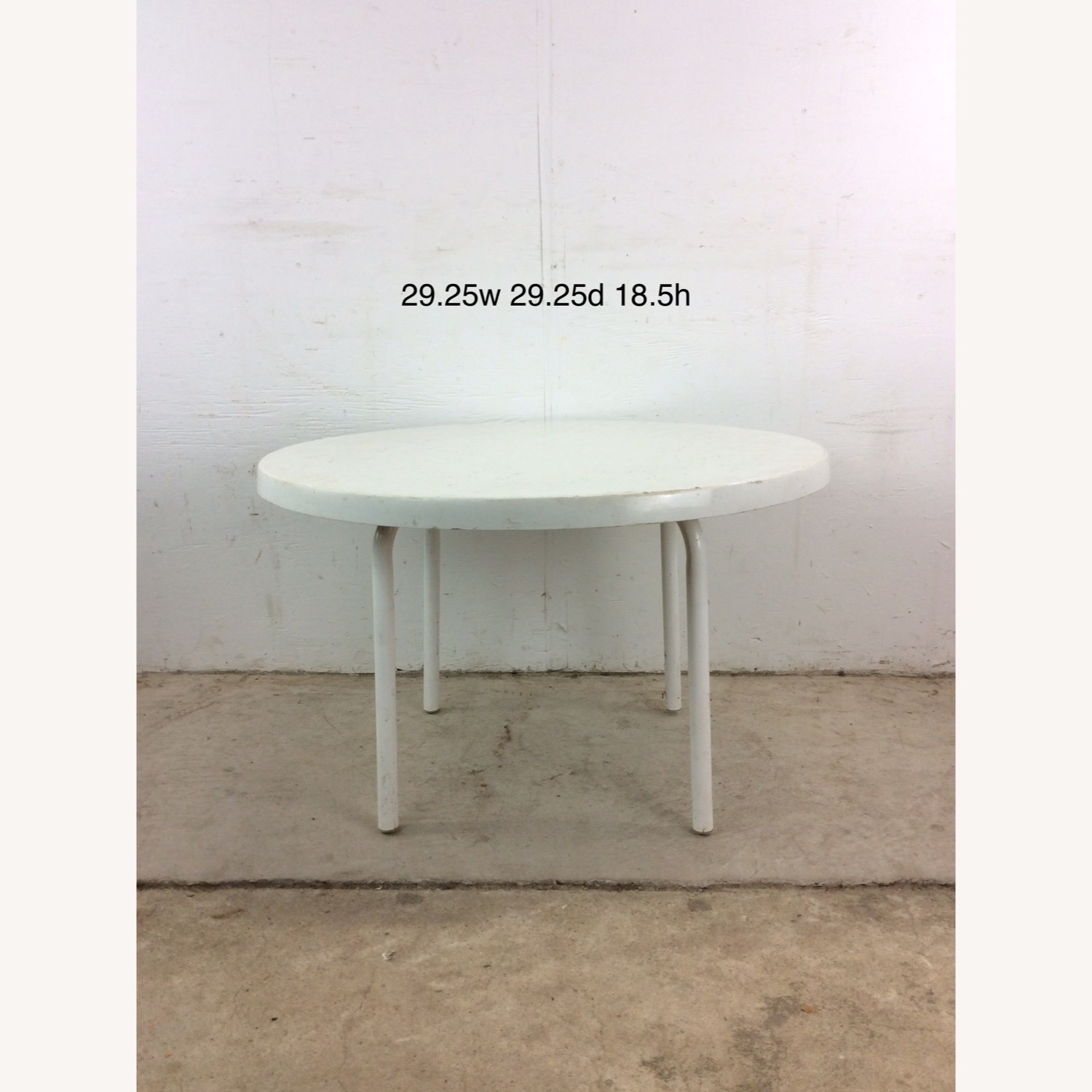 Mid Century Outdoor Patio Cocktail Table  - image-14