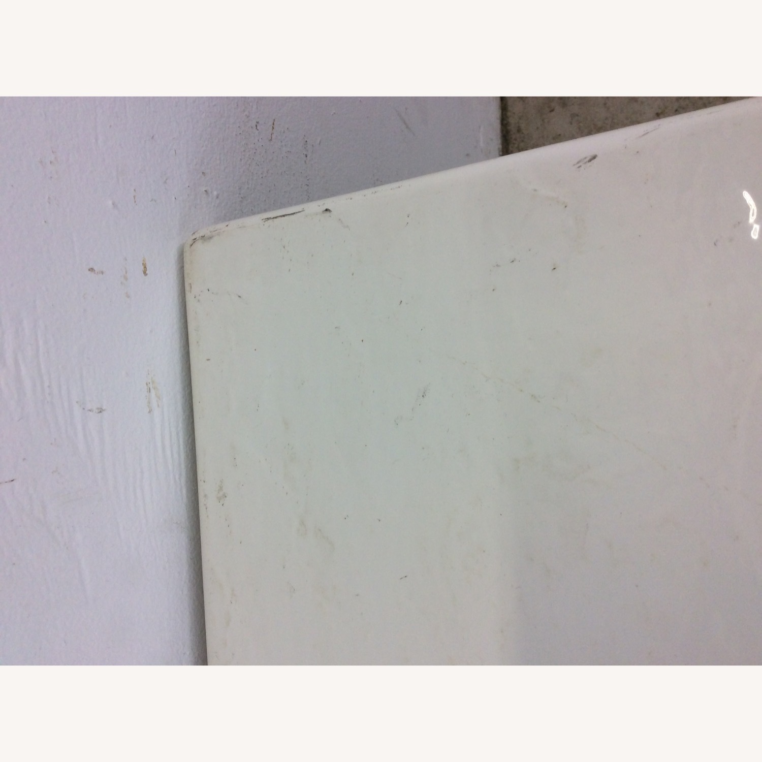 Mid Century Patio End Table with Fiberglass Top - image-8