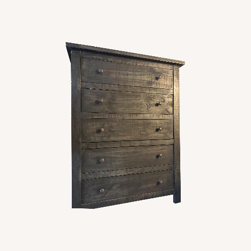 Used All Wooden Black Dresser for sale on AptDeco