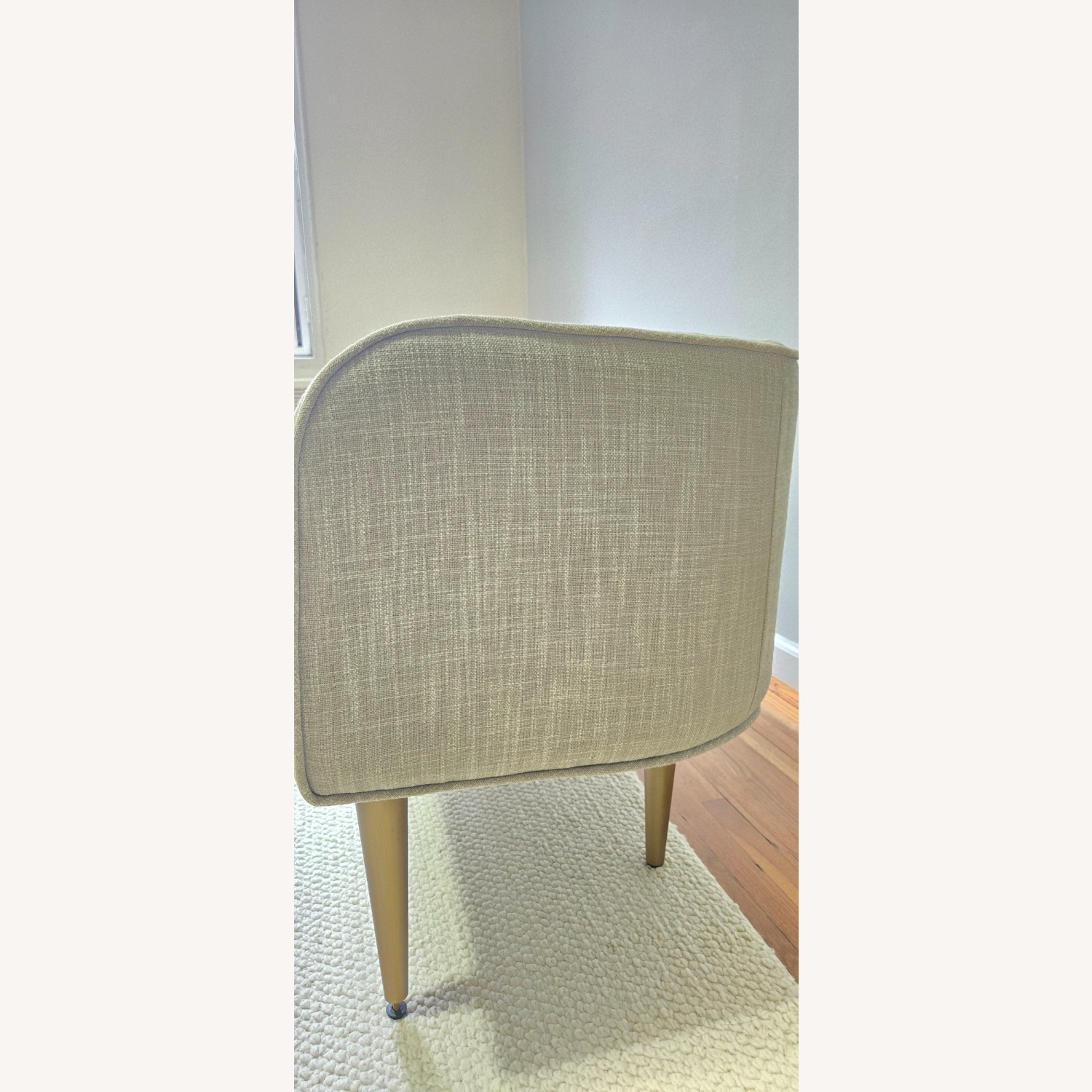 West Elm Fabric Celine Bench  - image-2