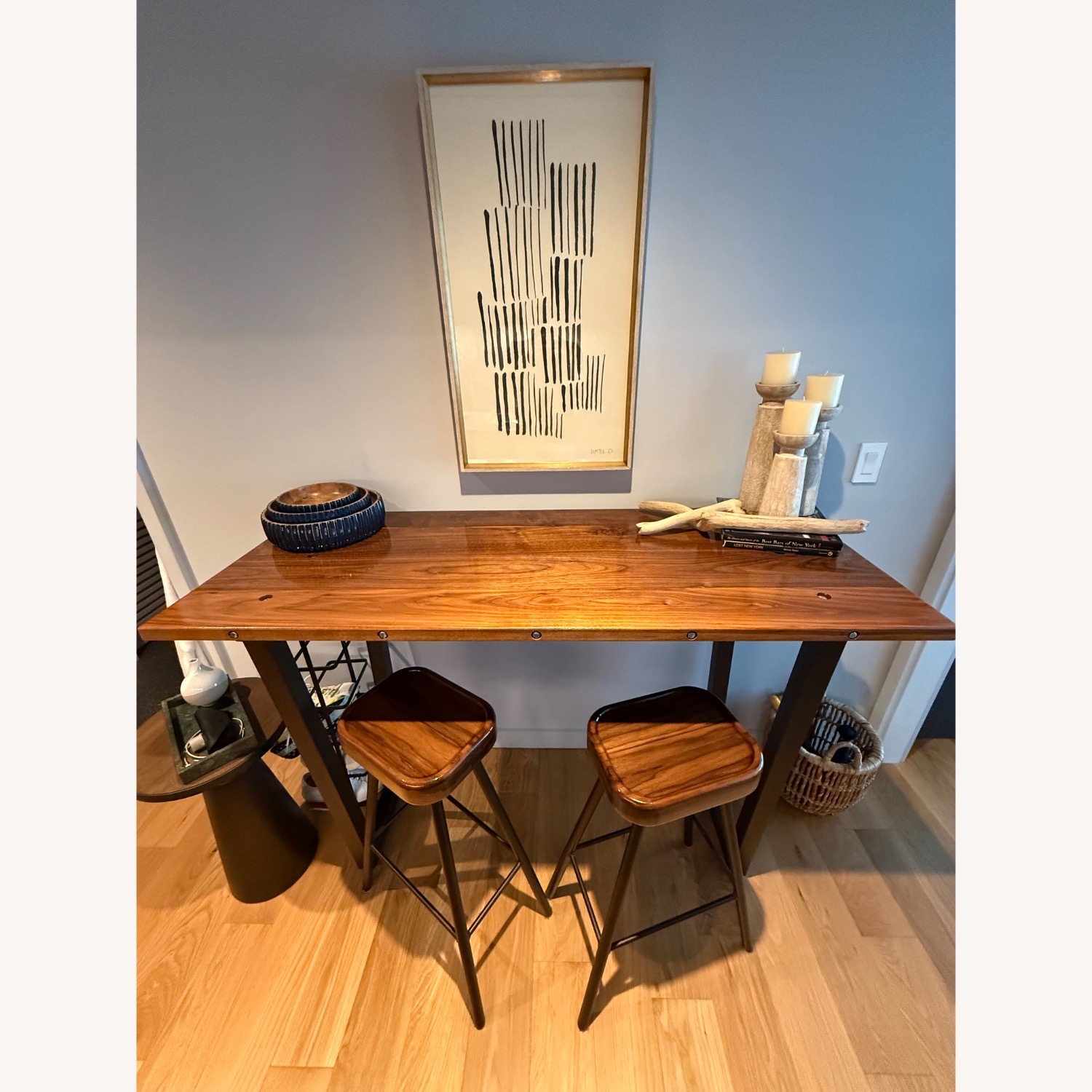 Custom High Top Table with Stools - image-2