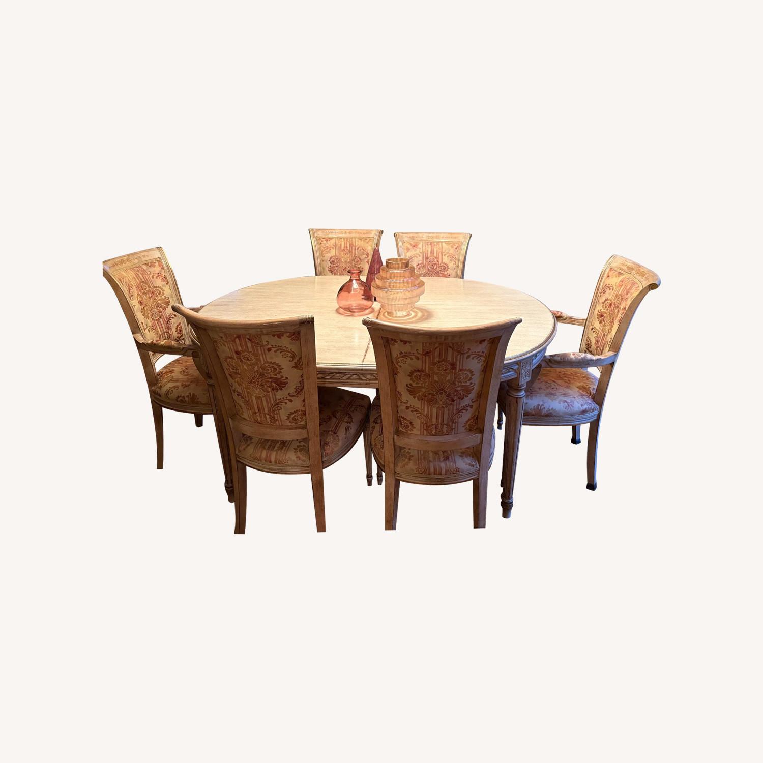 Unique French Style Neoclassic Dining Set - image-0