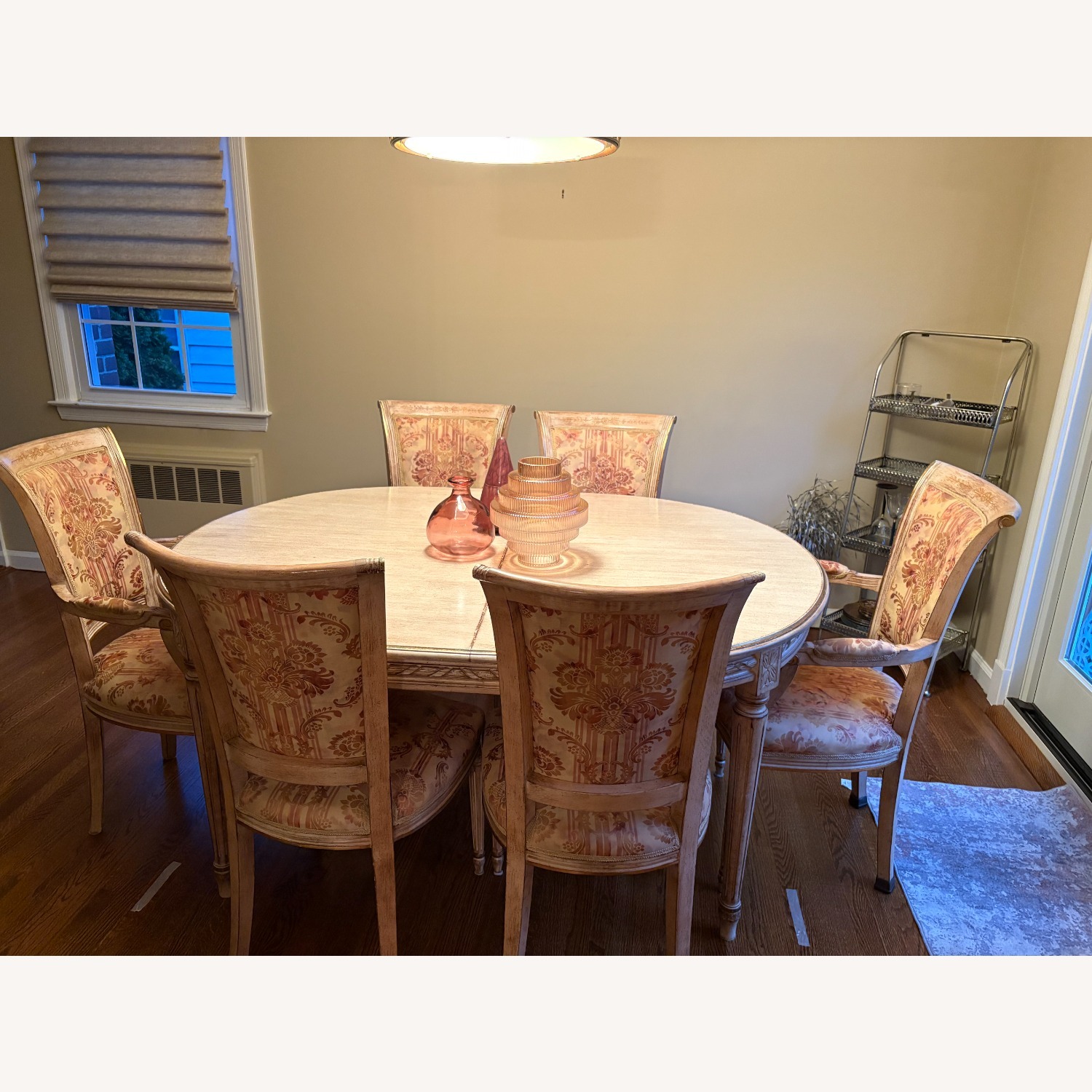 Unique French Style Neoclassic Dining Set - image-1