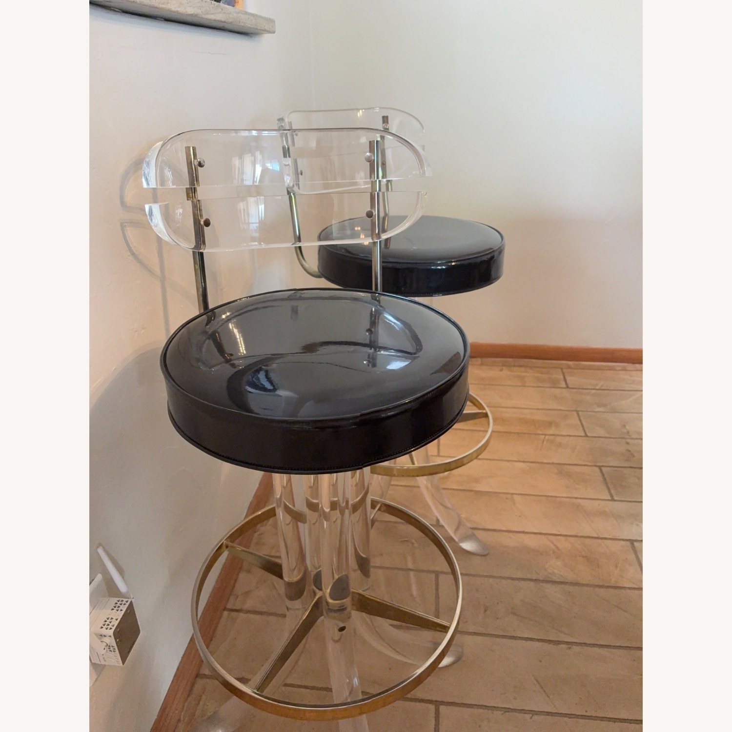 Mid Century Bar Stools Set of 4 - image-5