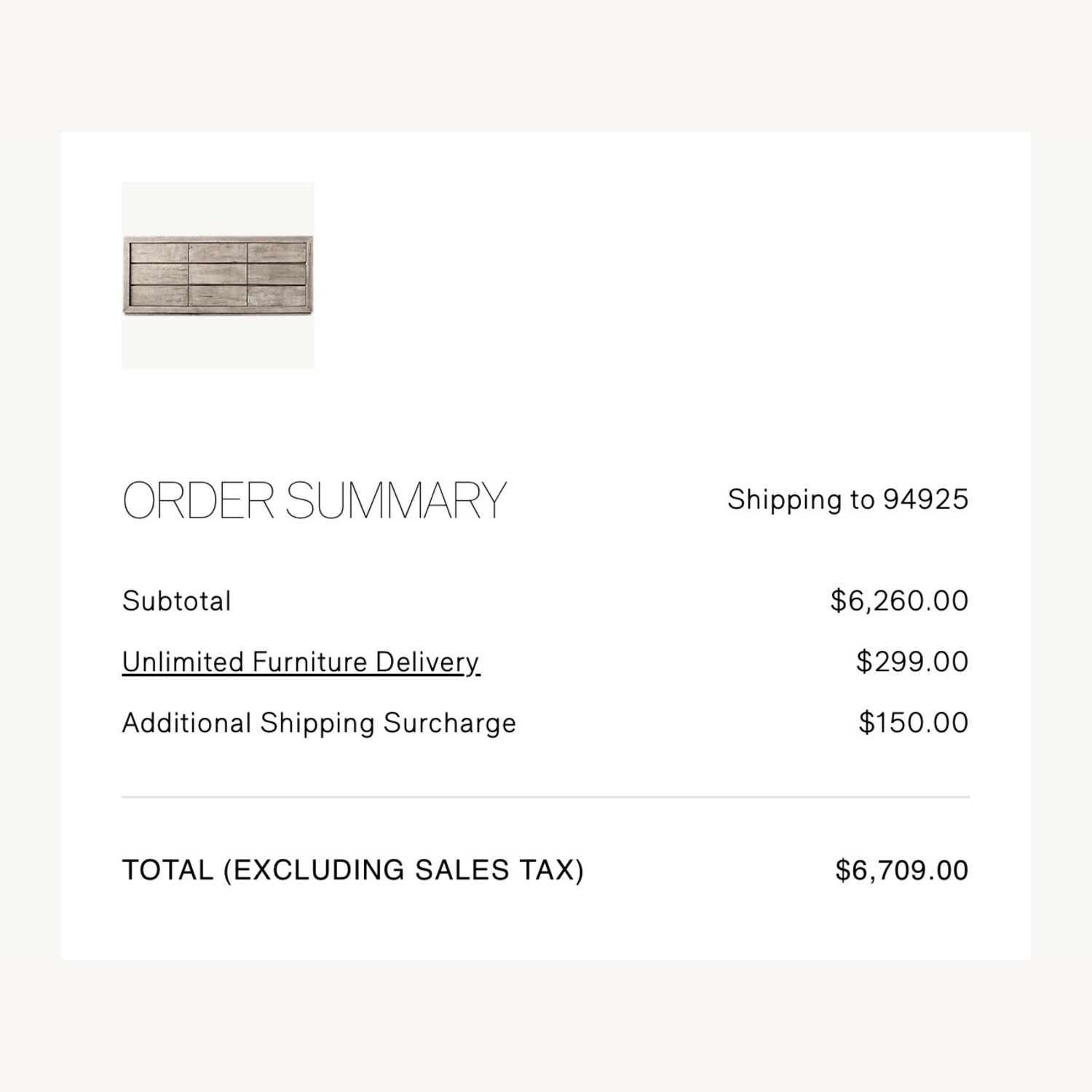 Restoration Hardware Reclaimed Oak Dresser - image-7