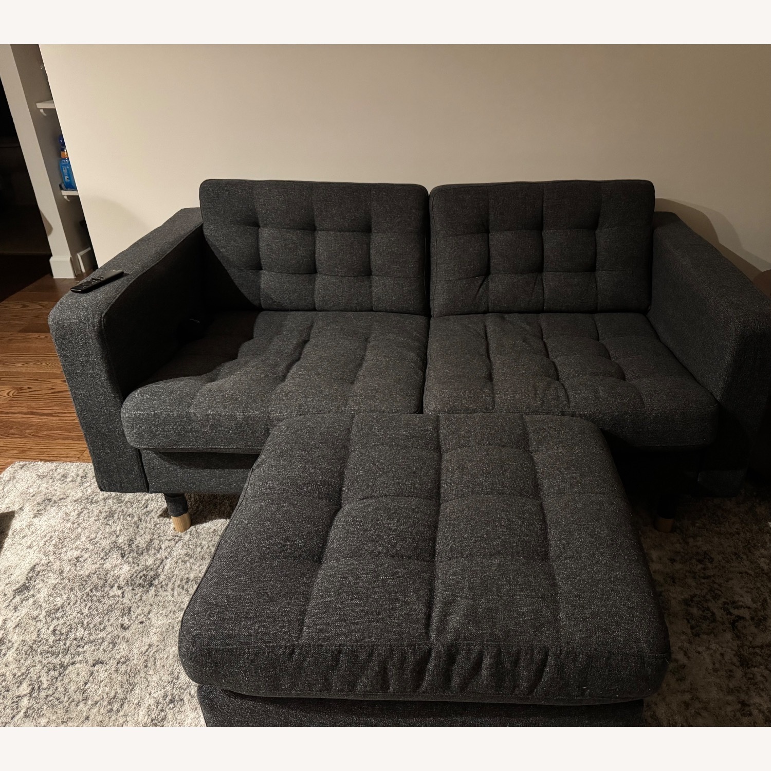 IKEA Morabo Loveseat and Ottoman - image-2