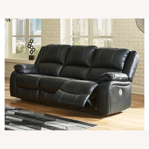 Used Ashley Calderwell Power Recliner Sofa for sale on AptDeco
