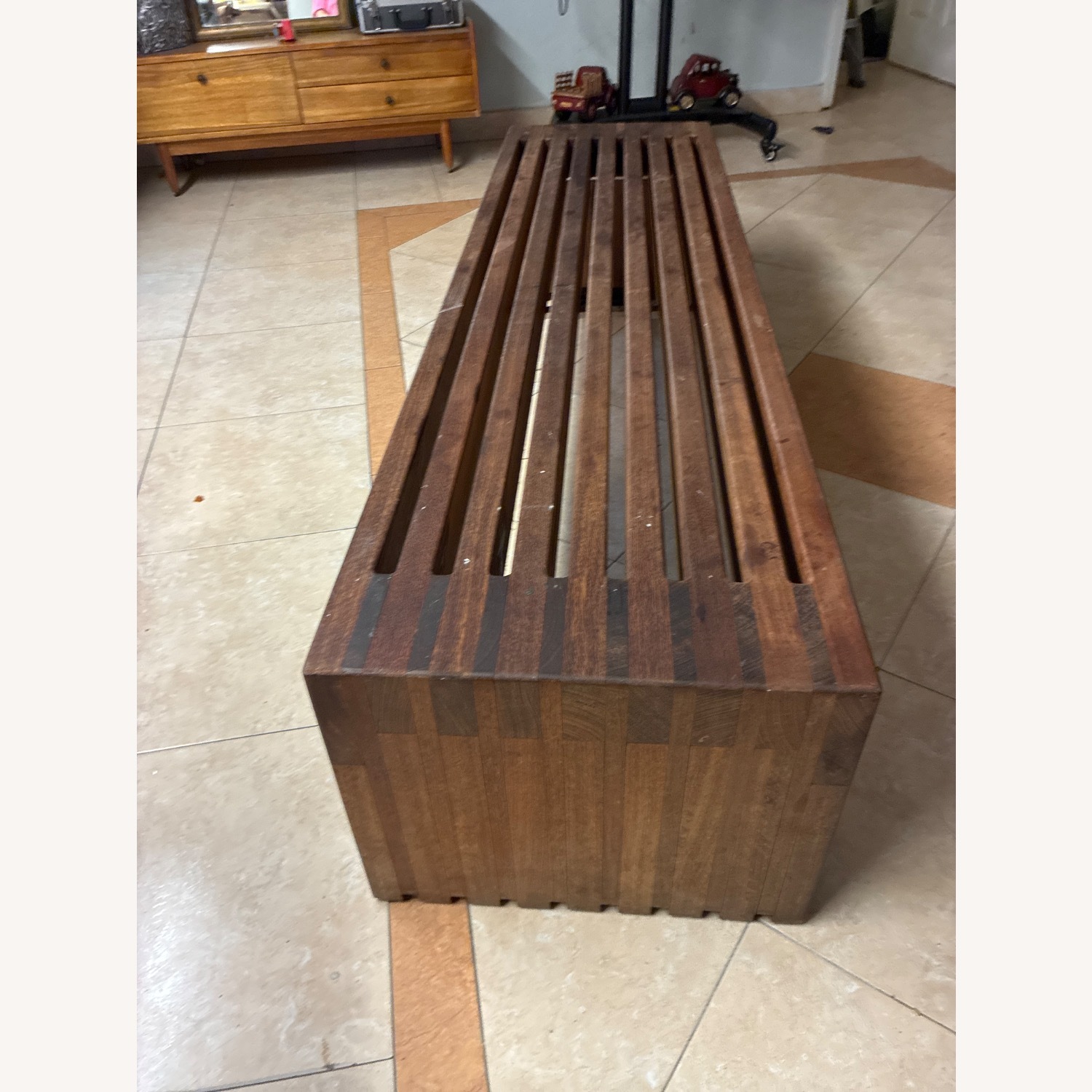  Mahogany Bench - image-1