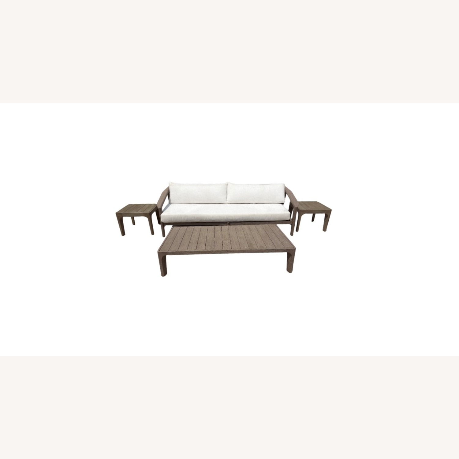 RH Malta Outdoor Teak Lounge Set - image-21