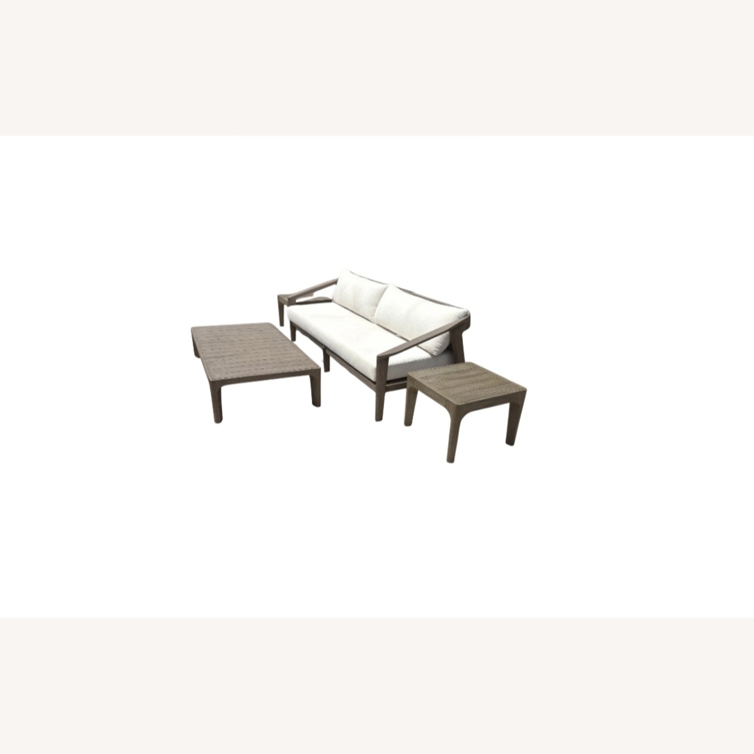 RH Malta Outdoor Teak Lounge Set - image-24
