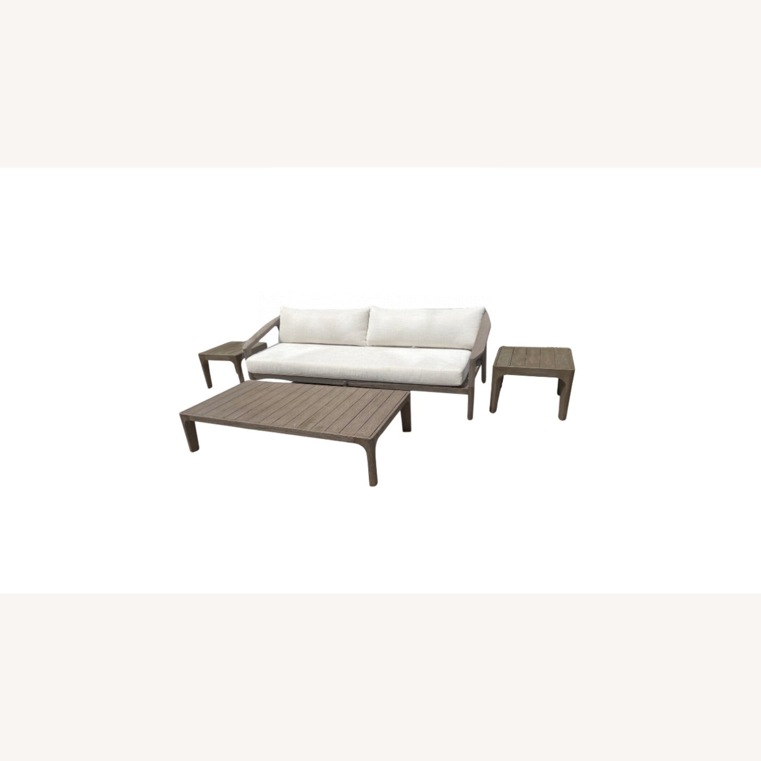 RH Malta Outdoor Teak Lounge Set - image-25