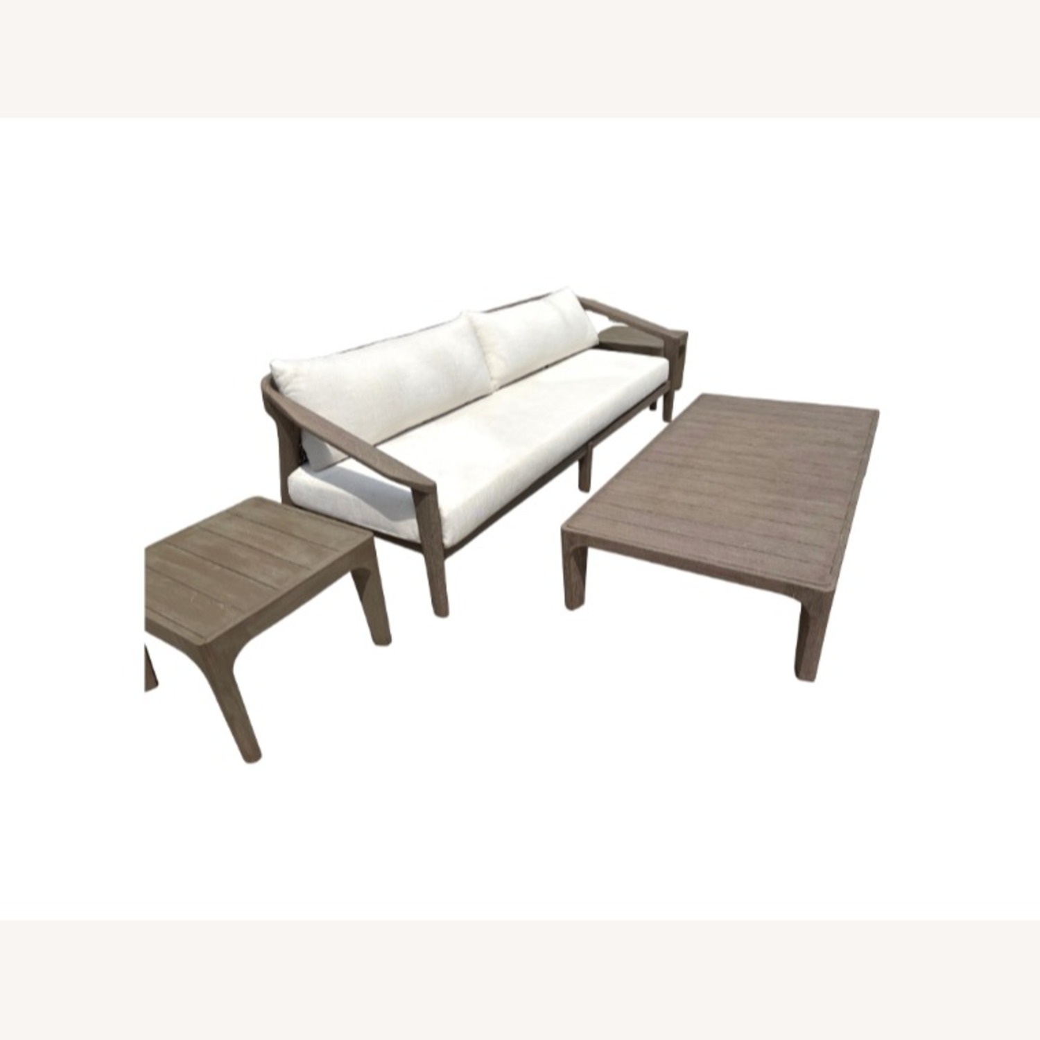 RH Malta Outdoor Teak Lounge Set - image-19