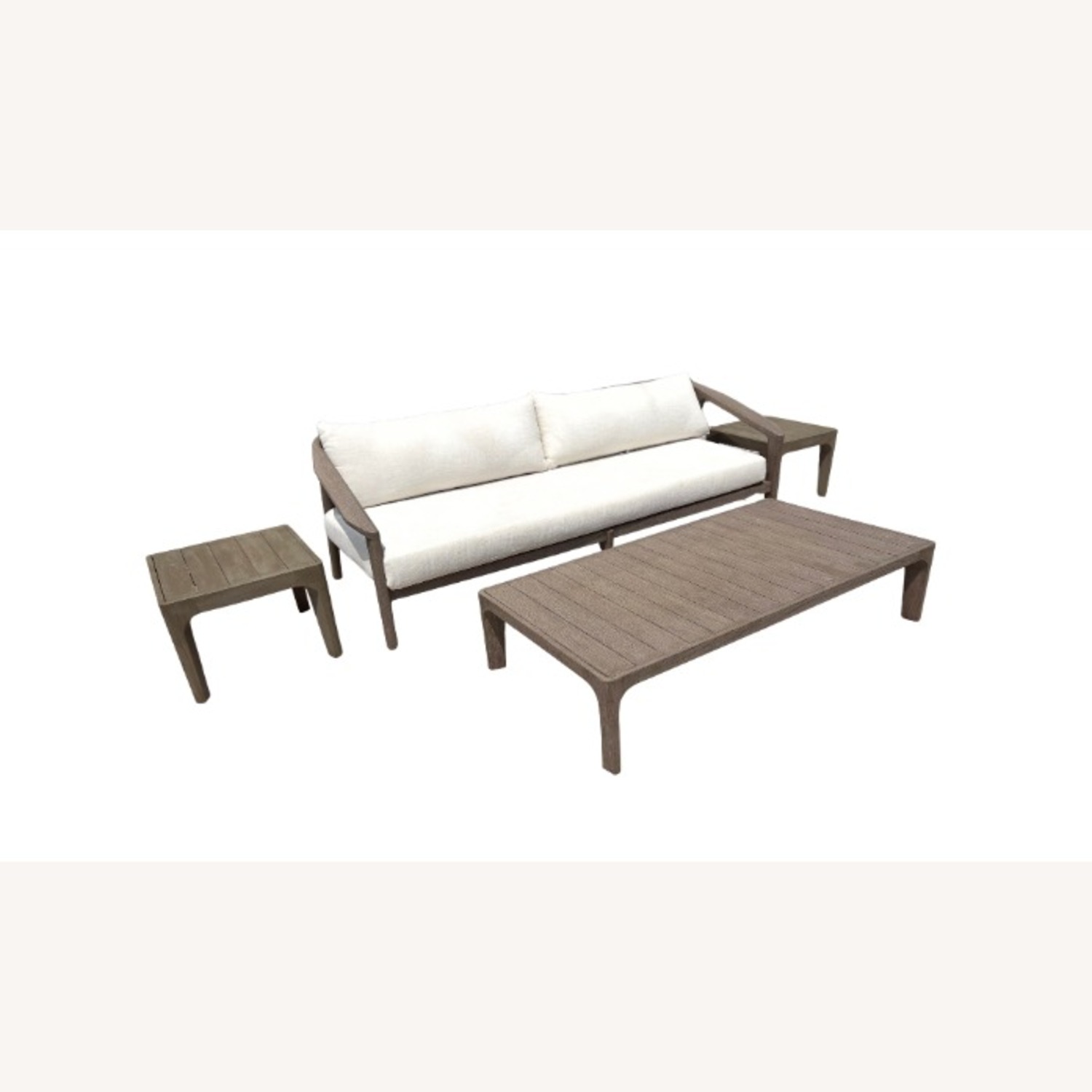 RH Malta Outdoor Teak Lounge Set - image-26