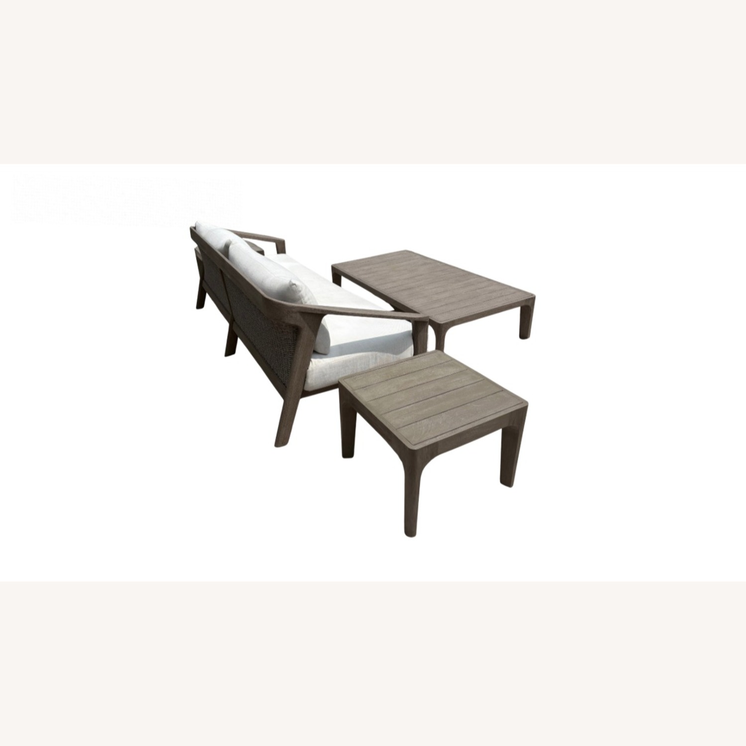 RH Malta Outdoor Teak Lounge Set - image-10