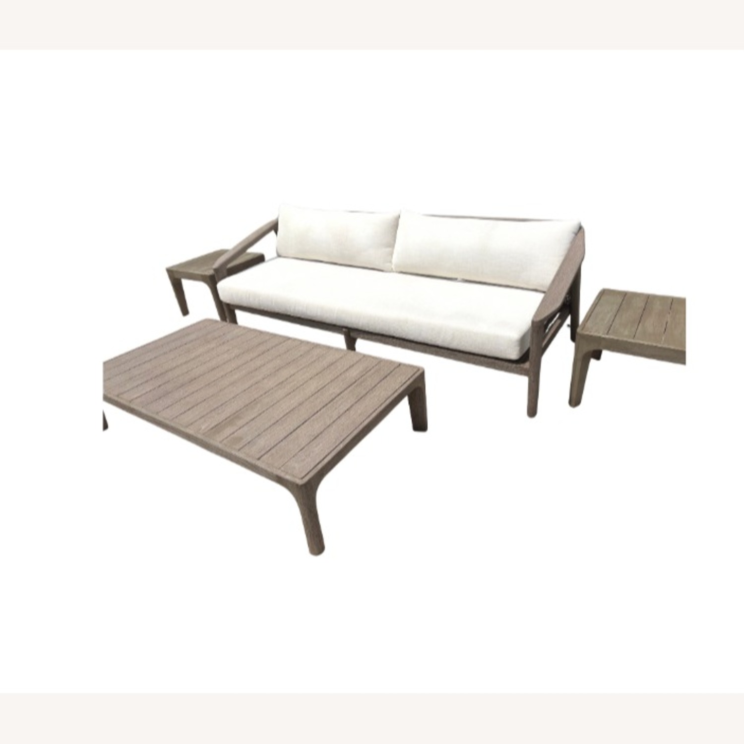 RH Malta Outdoor Teak Lounge Set - image-18