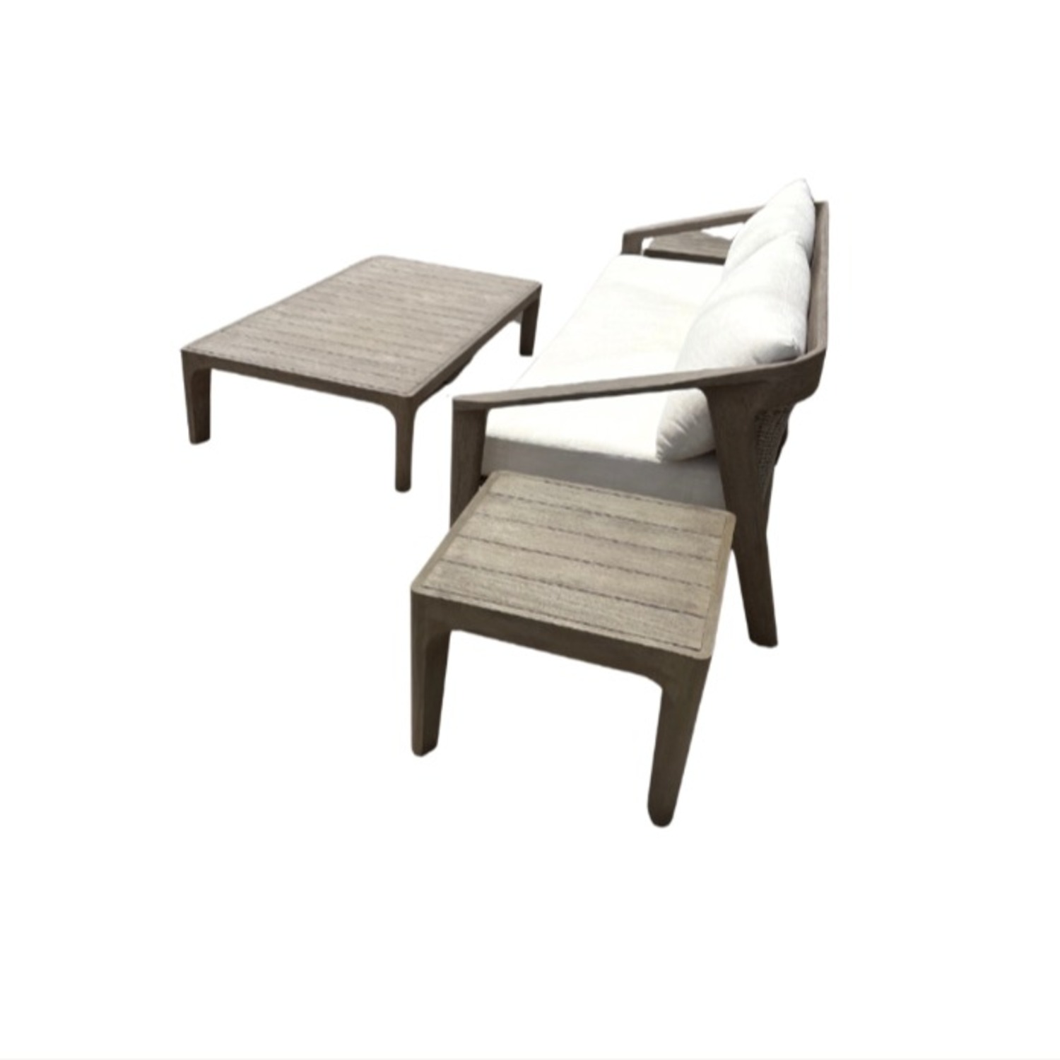 RH Malta Outdoor Teak Lounge Set - image-23