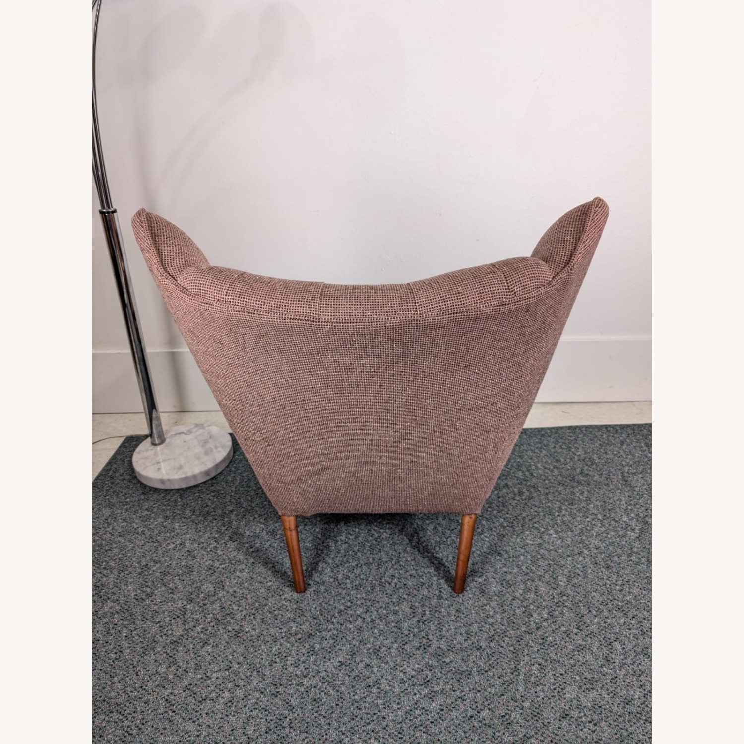 Danish Modern Papa Bear Chair Style of Hans Wegner - image-13