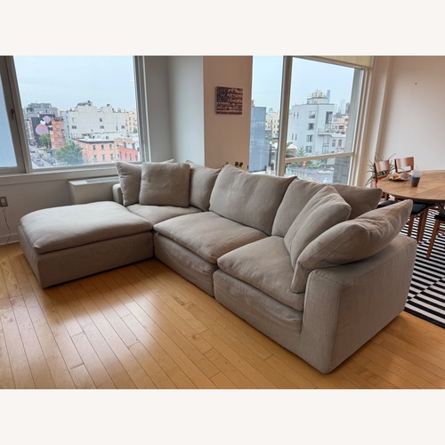 Used Restoration Hardware Cloud Modular 4-piece Sofa for sale on AptDeco