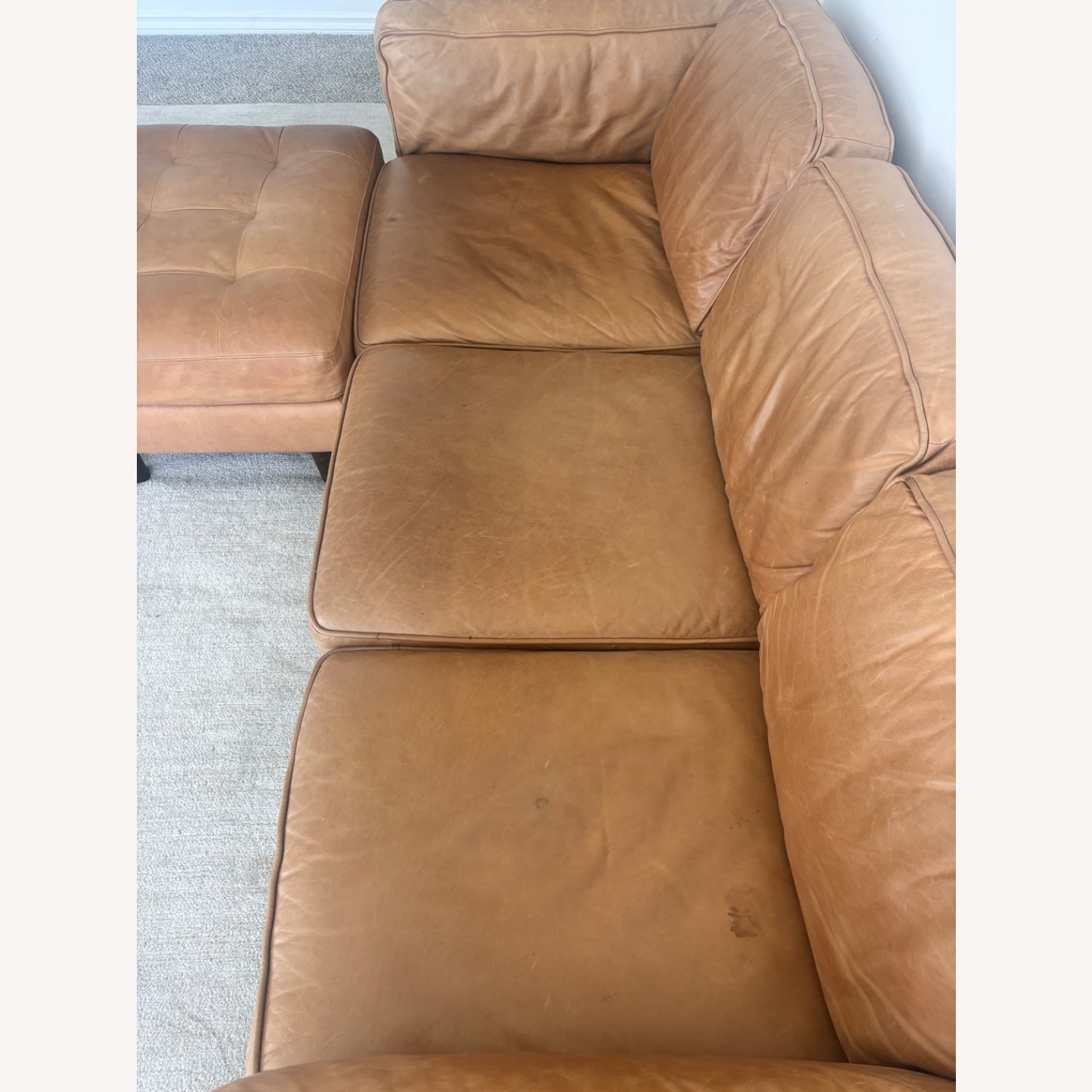 Article Sofa with Ottoman - image-3