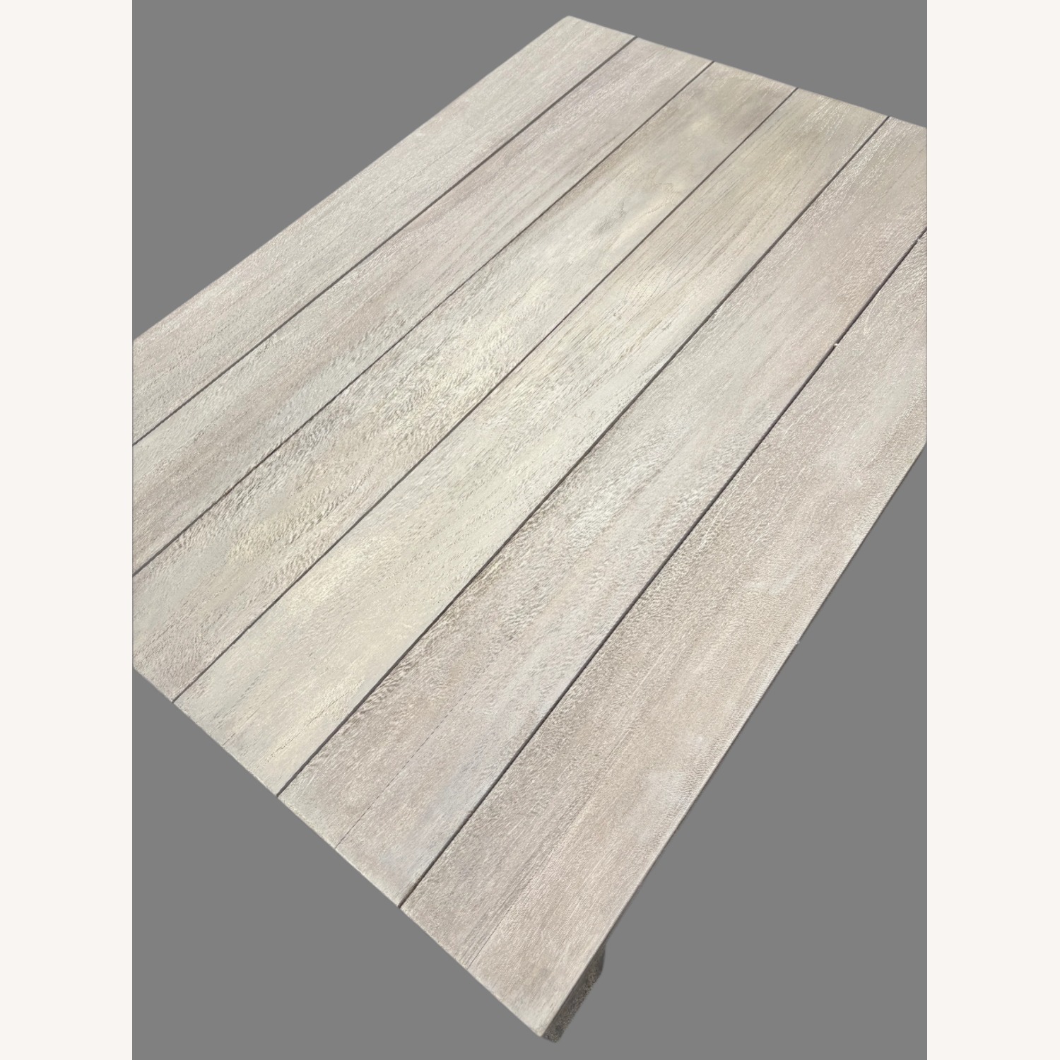 RH French Beam Teak Outdoor Table Set – 3 Pieces - image-1