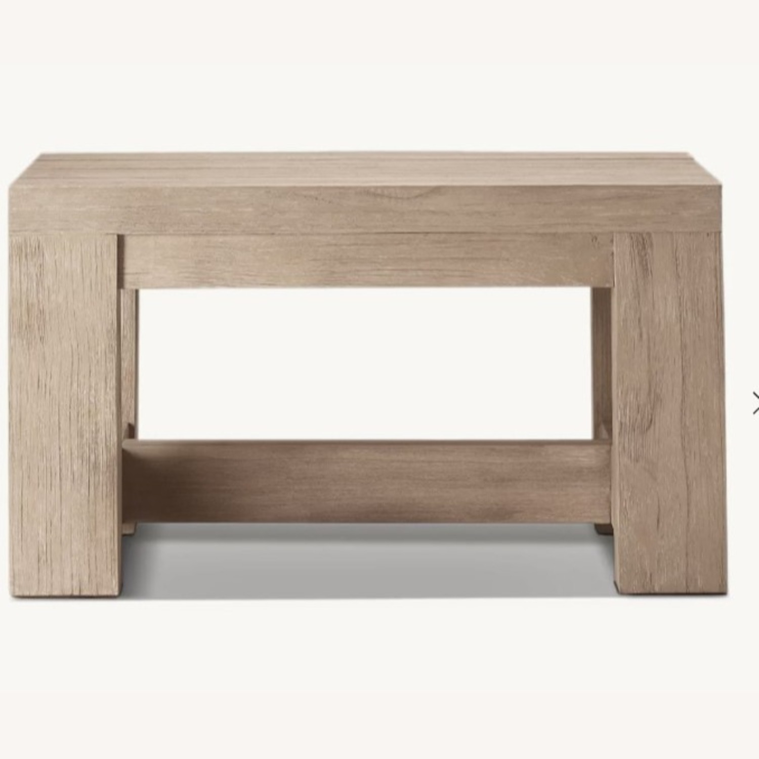 RH French Beam Teak Outdoor Table Set – 3 Pieces - image-6